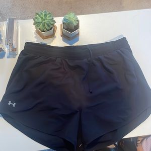 Under Armour Black Mesh Shorts